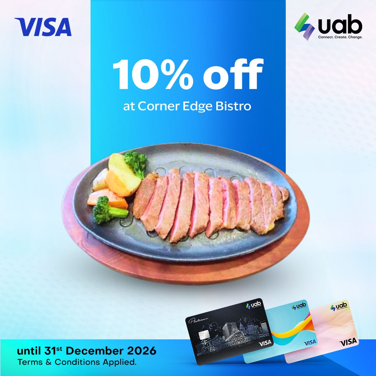 uab Visa Epic Dining Experience Program FY26 – Corner Edge Bistro