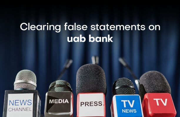 clearing false statements on uab bank